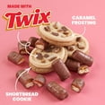 thumbnail image 5 of Cheryl's Cookies Caramel Buttercream-Frosted Shortbread Cookies with TWIX® Cookie Bar Pieces, Kosher, Signature Gift Box, Individually Wrapped, Gourmet, Handmade, Any Occasion, Family, Friends,, 5 of 7