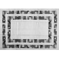 thumbnail image 1 of Ahgly Company Indoor Rectangle Solid Gray Modern Area Rugs, 6' x 9', 1 of 1