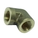 thumbnail image 4 of Conector de acoplador de codo doble de 90 degree Conector de acoplador de aceite de agua Baoblaze Adaptador de latón de codo, 4 of 8