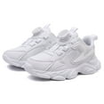 thumbnail image 2 of Splozh Toddler Shoes Boys Boys Girls Non-Slip Walking Shoes Kids Lightweight Breatherble Sneakers Outdoor Athletic Running Shoe,White 1.5, 2 of 6