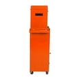 thumbnail image 4 of Rolling Tool Chest 5 Drawer Sliding Metal Drawer Rolling Tool Storage Cabinet Tool Organizer with Wheels Adjustable Shelf for Warehouse, Workshop, High Capacity,Orange, 4 of 15