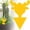 Elk, variant on Fruit Fly Trap, Gnat Traps, 3.14x5.12Inch Gnat Catcher Sticky Insect Trap, Angel-Shaped Gnat Eliminator Indoor, Disposable Flying Bug Trap for Yellow Houseplants Outdoor Use Insect Sticky