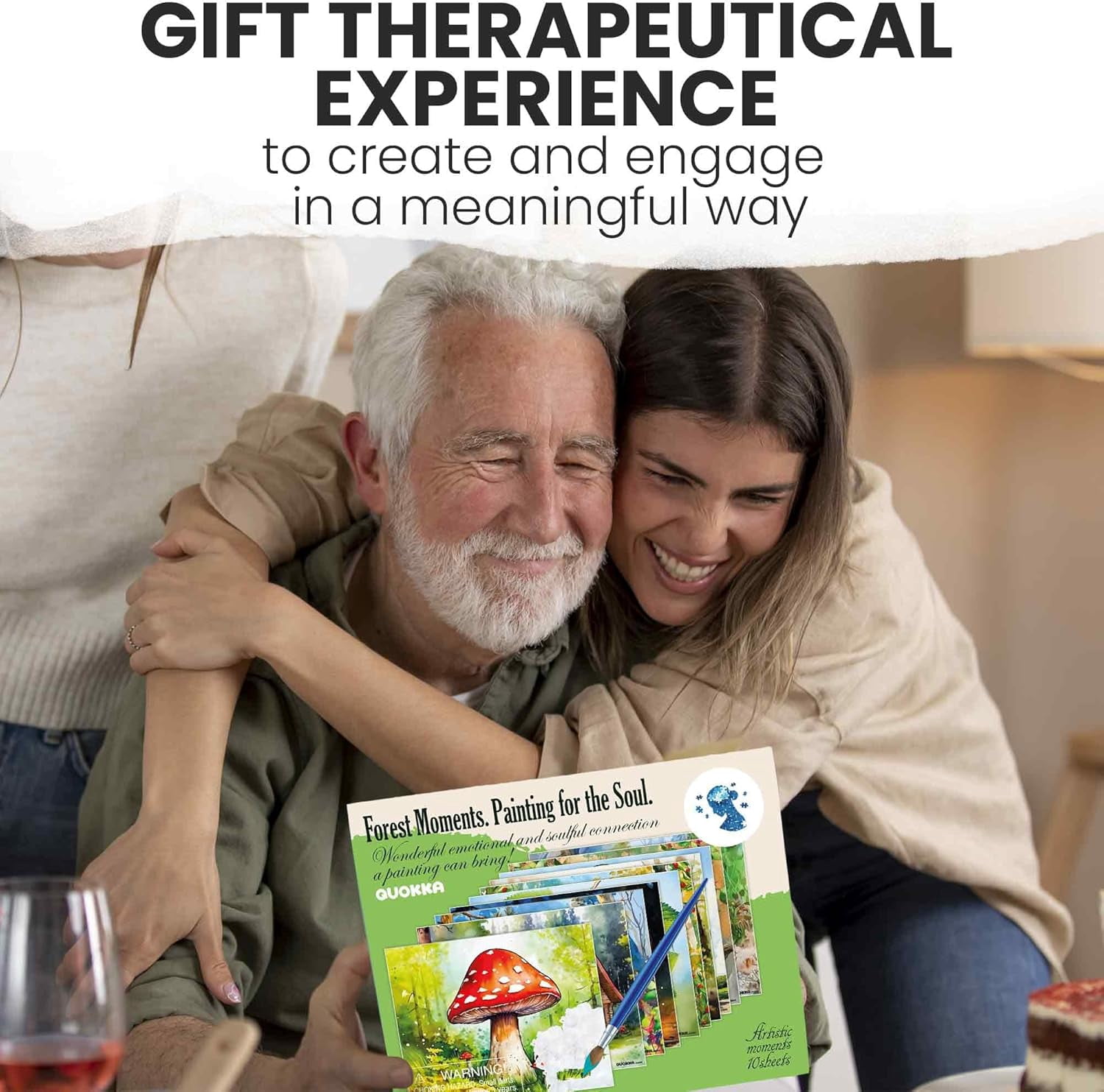Quokka Dementia Activities for Seniors - Water Painting Alzheimers Products for Elderly - Activity Kits for Dementia Patients