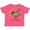 Vintage Hot Pink, variant on Inktastic Clever Turkey Thanksgiving Dinosaur Boys or Girls Toddler T-Shirt