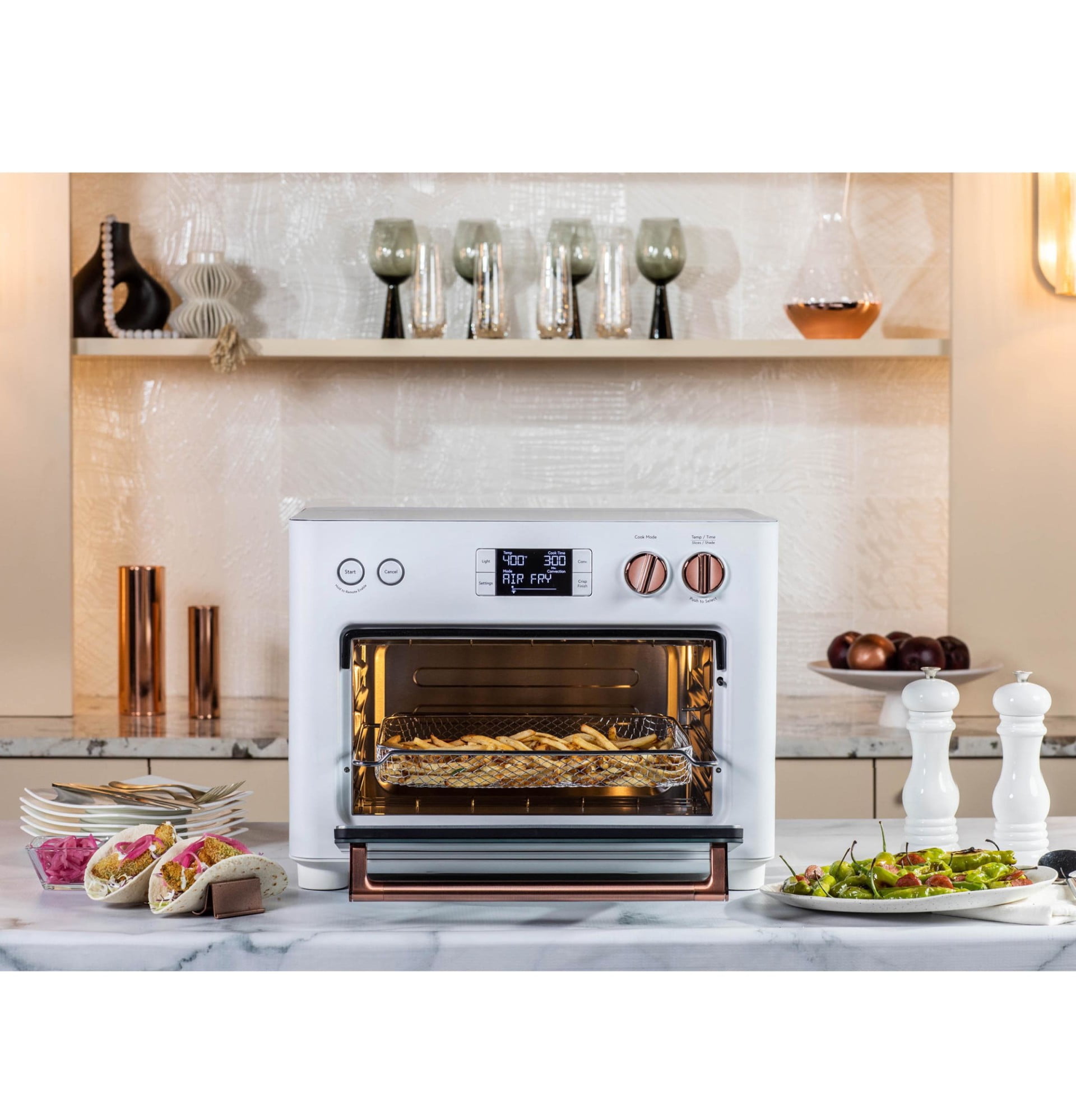 Cafe C9OAAAS2RS3 18-5/8" Wide 1800 Watt Convection Countertop Toaster Oven - Stainless