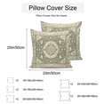 thumbnail image 3 of Waterproof Throw Pillow Covers Set of 2, 16x16 Inch Southwestern Sage Green Decorative Pillowcases Outdoor Pillow Slip Cushion Covers Set for Couch Tent Tribal Antique Boho-Chic Heritage, 3 of 7