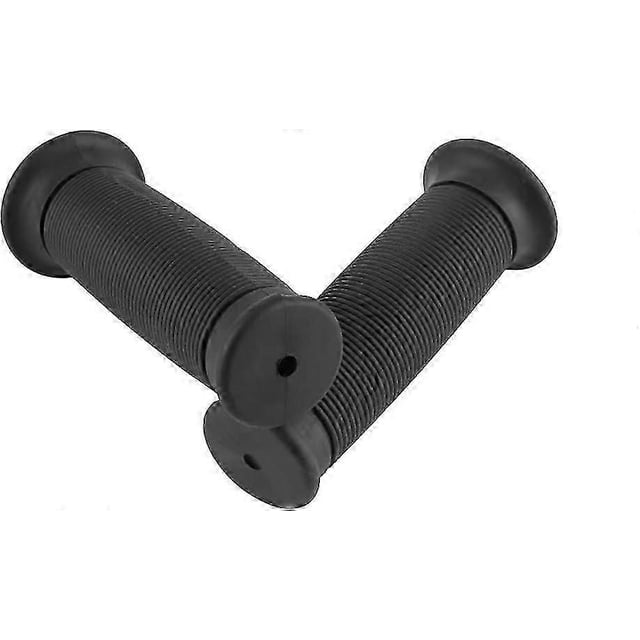 mofa moped handle grips mofa accessories handle handles, 1 pair 22 mm / 25 mm grip rubber universal motorcycle handlebars with vintage handles (black)