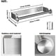 thumbnail image 3 of Stainless Steel Paper Towel Holder, 304 Wall-Mounted Kitchen Bathroom Roll Holder with Screws for Other Brands, 3 of 5