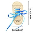 thumbnail image 3 of Oficina y papelería 2 piezas de cordones de aprendizaje Herramientas para niños Cordones de interés Herramientas de aprendizaje Cordones con cordón Actividades educativas Manualidades decorativas, 3 of 5