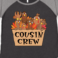 thumbnail image 4 of Inktastic Cousin Crew Cute Turkey Family Women's Plus Size T-Shirt, 4 of 5