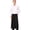 Black, variant on DOVACKA Unisex Bistro Chef Apron, Adjustable Cotton Bib Apron with Pockets for Restaurant Server