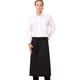 thumbnail image 1 of Delantal Chef Works Unisex Bistro Negro 81x70 cm, 1 of 6