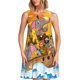 thumbnail image 1 of Disketp Animals on Noah's Ark1 para Vestido sin Mangas para Mujeres, Vestidos de Verano para Mujeres, Casual y Holgado para la Playa, 1 of 7