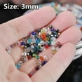 thumbnail image 6 of U8MO 3mm 4mm 6mm 8mm Round 32 Facets Crystal Glass Loose Crafts Beads Wholesale Lot-Clear-6mm (100pcs), 6 of 6