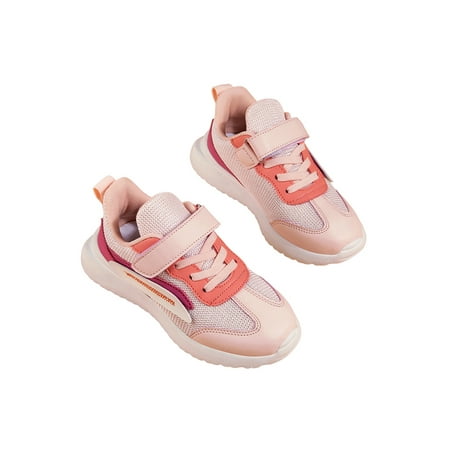 

Daeful Children Athletic Shoes Sport Sneakers Mesh Running Shoe Outdoor Comfort Fashion Gym Trainers Pink 3Y