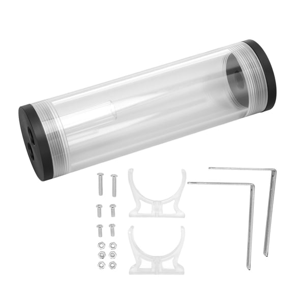Conexión roscada G1/4 de 3 orificios para refrigeración líquida, disipación de calor acrílica, suministros para PC