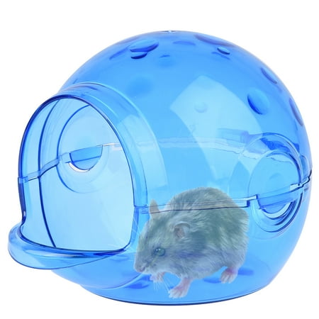 Chinchilla Bath - Petacc Cute Hamster Sand Room Eco-friendly Hamster Bathroom House Harmless Chinchilla Bath House, Suitable for Hamsters, Blue