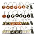 thumbnail image 4 of Halloween Lamp Wooden LED Letter Light Ornament Hanging Light String for Halloween Decoration, 4 of 9