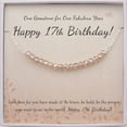 thumbnail image 6 of Anavia 17th Birthday Gifts for Girls, 925 Sterling Silver 17 Beads Necklace Gift for 17 Year Old Girl, 17th Birthday Gift Ideas for Daughter, 6 of 10