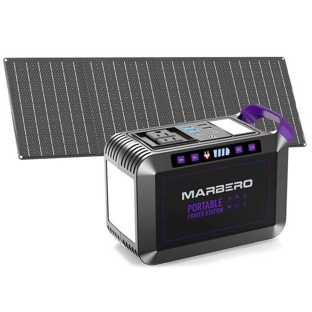Generador solar MARBERO M822MAX de 172 Wh con panel portátil de 40 W