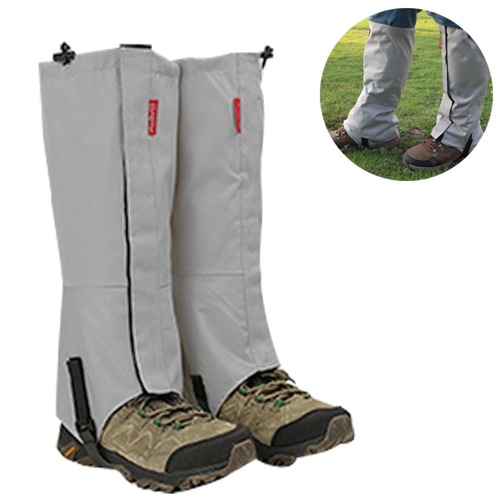 HUNTR Boot Gaiters Full Adjustable Waterproof Outdoor Gaiters for Hiking Climbing Men or Women 