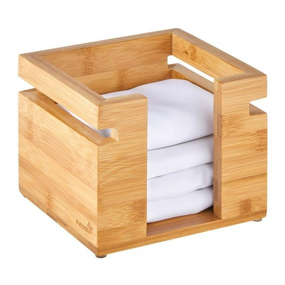 Natura Porte-Serviettes Carré en Bambou