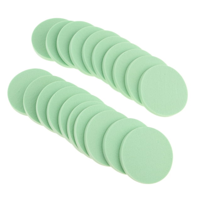 BELOVING 20pcs / Pack Make Up Foundation Blender Face Sponge Powder Puff Square / - Green