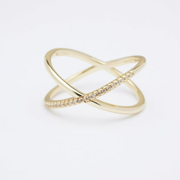 Fay Gold X Ring