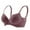 Red, variant on QASIEATN Bras for Small Breast Women Wireless Full Coverage Plunge Bras Women's Underwear