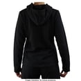 thumbnail image 4 of Sudadera Wilson Talla G Deportiva Abierta con Cierre y Capucha de French Negra, 4 of 4