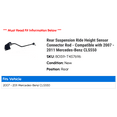 thumbnail image 2 of Rear Suspension Ride Height Sensor Connector Rod - Compatible with 2007 - 2011 Mercedes-Benz CLS550 2008 2009 2010, 2 of 2