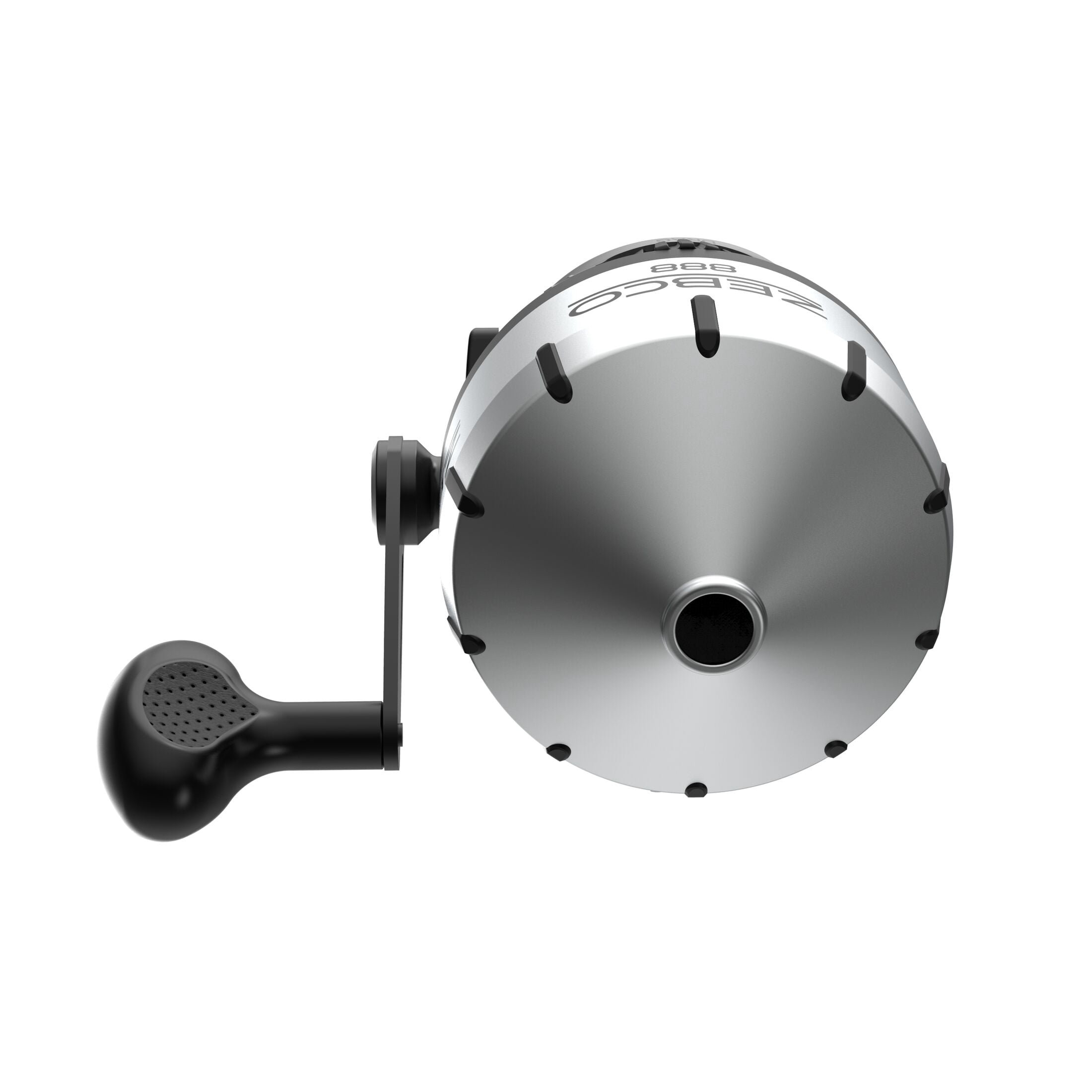 Zebco 888 Spincast Fishing Reel, Size 80 Reel, Silver
