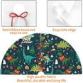 thumbnail image 6 of Happy Easter Cute Bunnies Eggs Colorful Buffalo Plaid 36 Inch Christmas Tree Skirt Carpet Mat Funny Party Soft Cover Mat Decor Supplies for Xmas Halloween Decorations Occasion Farmhouse, 6 of 6