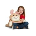 thumbnail image 4 of Melissa & Doug Cuddle Bunny Jumbo Plush Stuffed Animal with Activity Card, 4 of 6