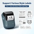 thumbnail image 5 of NIIMBOT B1 Bluetooth Thermal Label Maker | 2-Inch Wide Waterproof Labels | 3 Rolls Included | Multi-Scenario Portable Printer for Home/Office/Business (Compatible with Phone/Computer), 5 of 11
