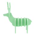 thumbnail image 1 of DIY Elk Silicone Coaster Set - Heat-Resistant, Non-Slip & Stylish Decor!, 1 of 6