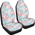 thumbnail image 3 of XYZCANDO Cherry Blossom Auto Front Seat Covers for Man Elastic Car Seat Covers Soft Non-Slip, for SUV Van Sedan, 3 of 10