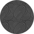 thumbnail image 1 of Ahgly Company Machine Washable Indoor Round Transitional Ash Gray Area Rugs, 8' Round, 1 of 7