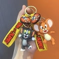 thumbnail image 3 of LLavero de Anime Tom Jerry para hombres y mujeres, llavero colgante de bolsa de muñeca con figura de dibujos animados, accesorios de llave de coche, regalo de Chian, 3 of 4