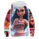 thumbnail image 1 of Ropa de moda de princesa negra para niñas, Sudadera con capucha de algodón, sudaderas con capucha de la serie Disney a la moda para niños, tops de moda bonitos de dibujos animados 9T Gao Jinjia LED, 1 of 2