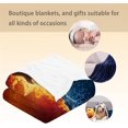thumbnail image 5 of Patriotic Eagle Flannel Throw Blanket, Soft Cozy Lightweight Animal Blankets Ideal for Couch, Bed, Travel, Outdoor & Home Decor, Warm Fluffy Fuzzy Blanket for Adults Kids Men Boys 60×50 in, 5 of 5