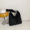 thumbnail image 1 of Bolsa bandolera coreano de lona para estudiantes de gran capacidad (negro) Ehuebsd Para Estrenar, 1 of 9