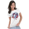 thumbnail image 3 of The Smurfs Are Bigger in Texas State Women's T Shirt Ladies Tee Brisco Brands S, 3 of 5