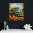 thumbnail image 4 of Nawypu Fall Wall Art Thanksgiving Wall Decor Thanksgiving Canvas Poster Painting Harvest Print Framed Rustic Harvest Artwork Home Living Room Kitchen Decor, 4 of 4