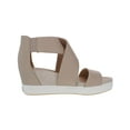 thumbnail image 3 of Dr. Scholl's Womens Scout High Leather Open Toe Platform Sandals, 3 of 3