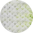 thumbnail image 2 of Addison Rugs Dream Shag Premium Machine Washable Transitional Arches Green Round Rug, 8' x 8', 2 of 8