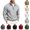 Light Gray, variant on LTTVQM Quarter Zip Pullover Men Fleece Casual Zip Mock Neck Soft Long Sleeve Sweatshirts Relaxed Fit Stand Collared Classic Casual Athletic Fall Winter Comofortable Sweater