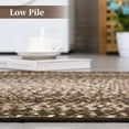 thumbnail image 2 of Washable Area Rug for Living Room Non Slip Modern Rug Soft Area Rug for Bedroom Farmhouse Braided Print Throw Rugs Contemporary Stain Resistant Carpet for Dining Room, 2 of 6