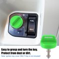 thumbnail image 2 of Unique Bargains 4pcs UTV ATV Ignition Key Cover Cap 5433534 5431964 for Polaris for Ranger Brutus RZR General ACE Green, 2 of 7