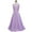 Lavender, variant on iEFiEL Girls Floral Lace Bodice Ball Gown Wedding Party Pageant Maxi Dress